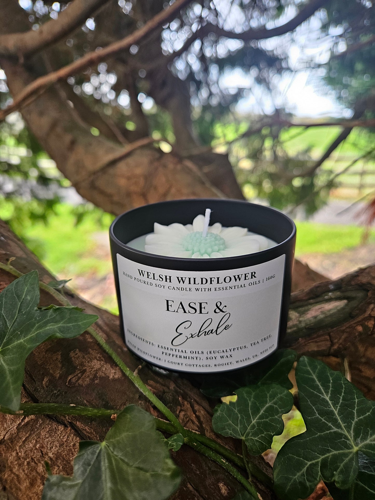 Ease & Exhale - Essential Oil Candle