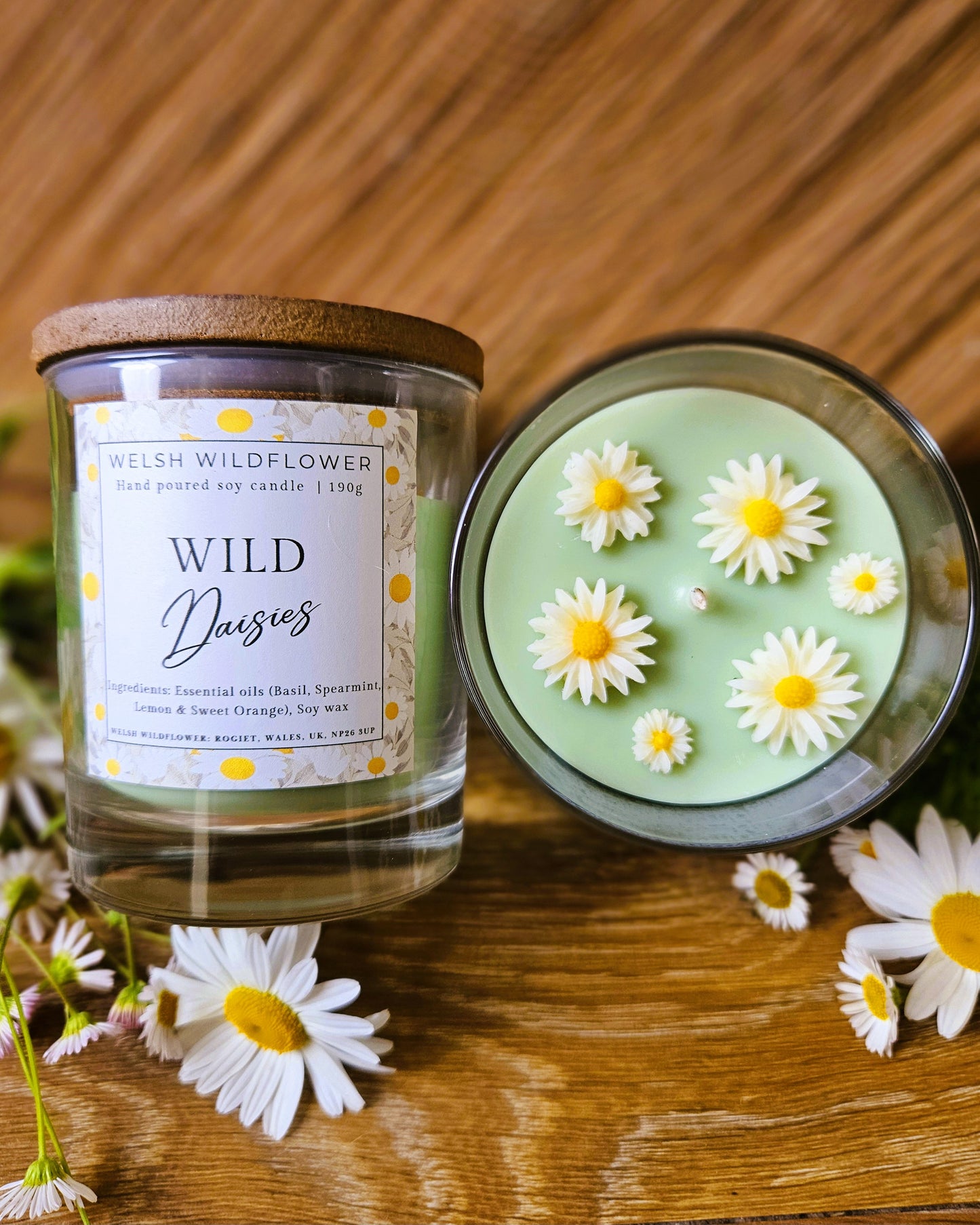 Wild Daisies - Essential Oil Candle