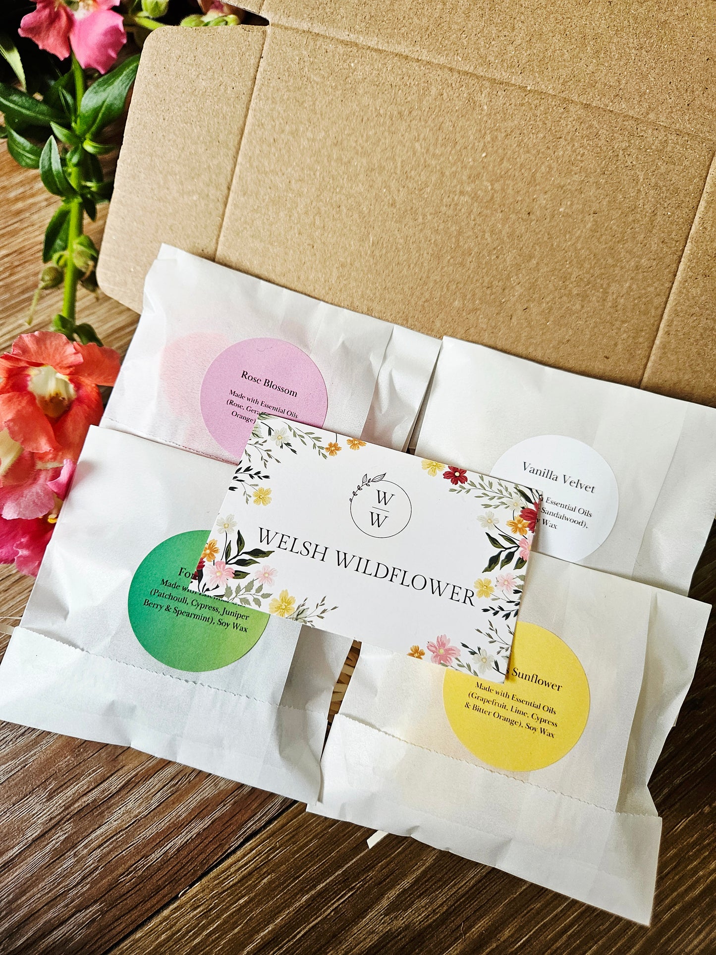 8 Sample-Sized Scents from Our Welsh Wildflower Collection