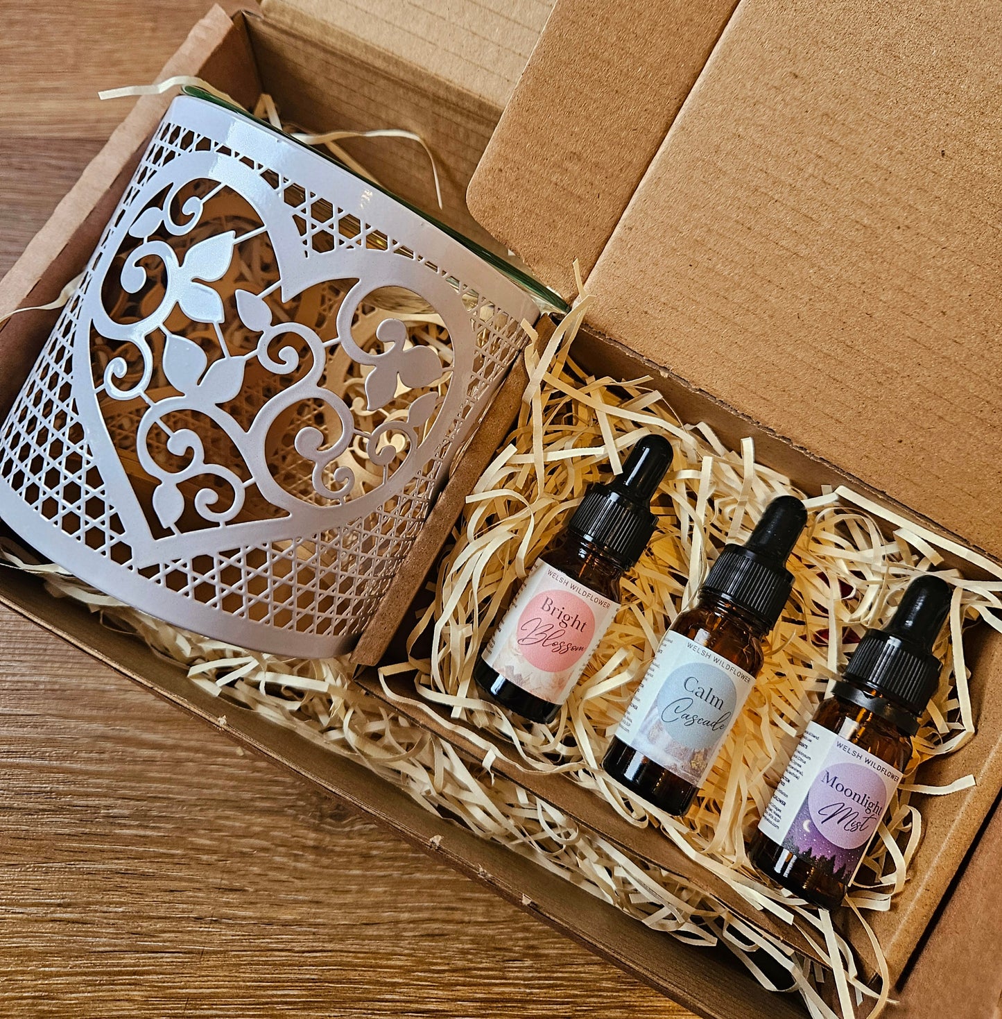 Burner & Essential Oils Gift Set