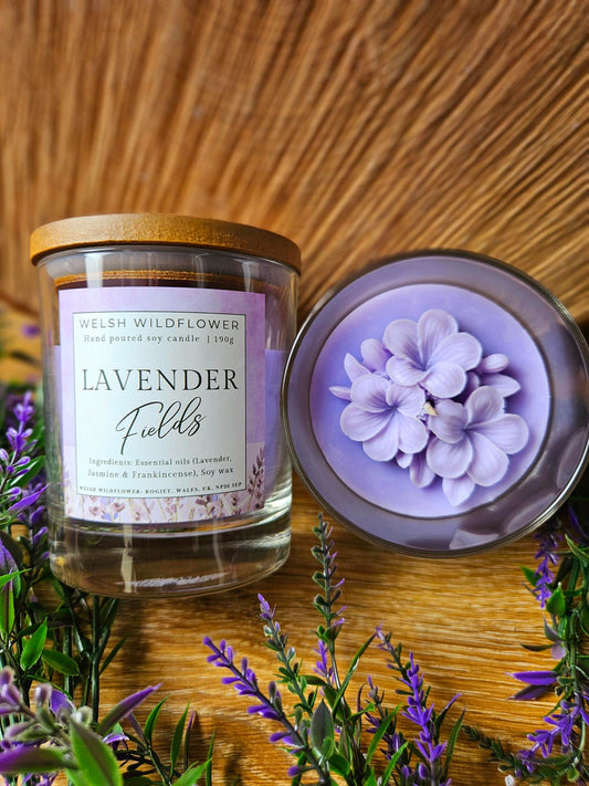 Lavender Fields - Essential Oil Candle
